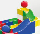 Close up top view of HABA Hubelino Mini Building Box Set - Available at www.tenlittle.com
