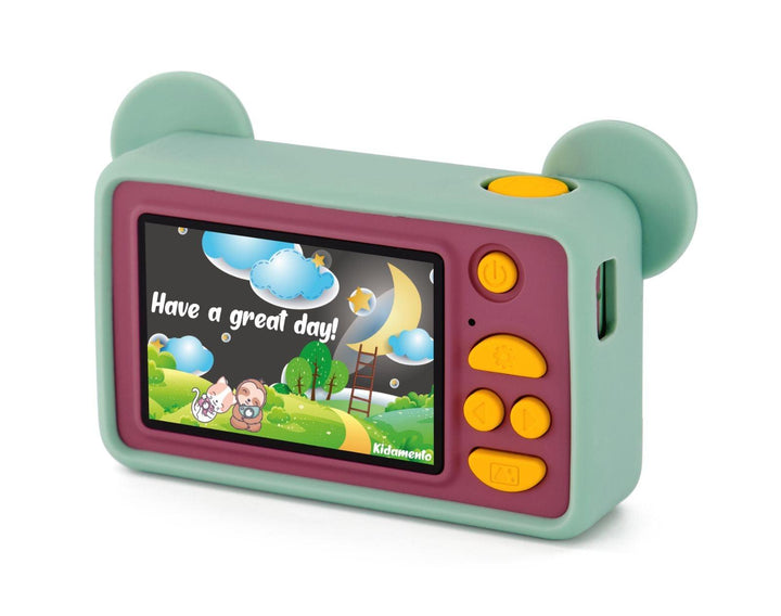 Back view of Kidamento Kids Digital Camera - Available at www.tenlittle.com