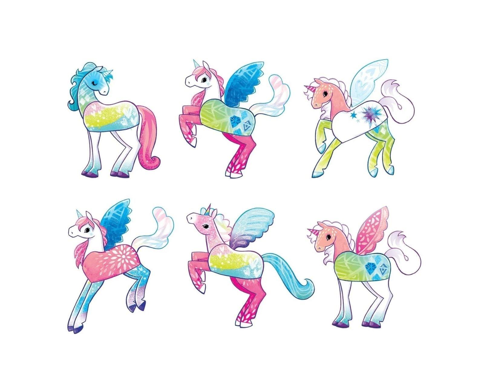 Mudpuppy Unicorn Magnetic Build-It for Toddler & Kids | Ten Little