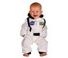 Baby wearing Aeromax Astronaut Romper White - Available at www.tenlittle.com
