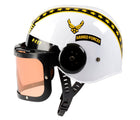 Side view Aeromax Fighter Pilot Helmet - Available at www.tenlittle.com