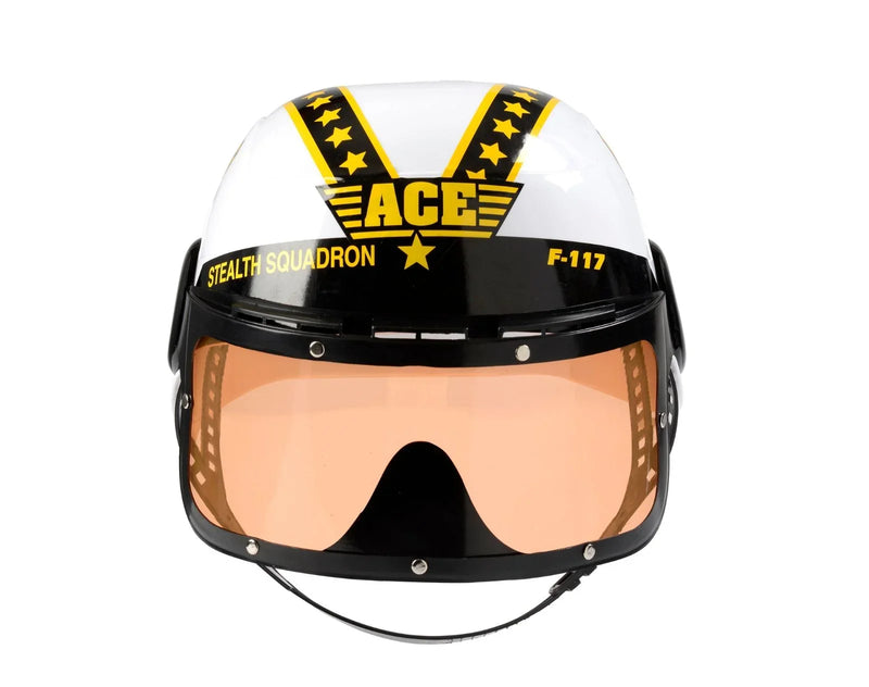 Front view of Aeromax Fighter Pilot Helmet - Available at www.tenlittle.com