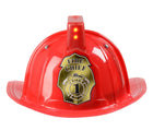 Front view Aeromax Fire Chief Helmet Red - Available at www.tenlittle.com