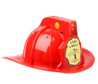 Front and side view of Aeromax Fire Chief Helmet - Red - Available at www.tenlittle.com