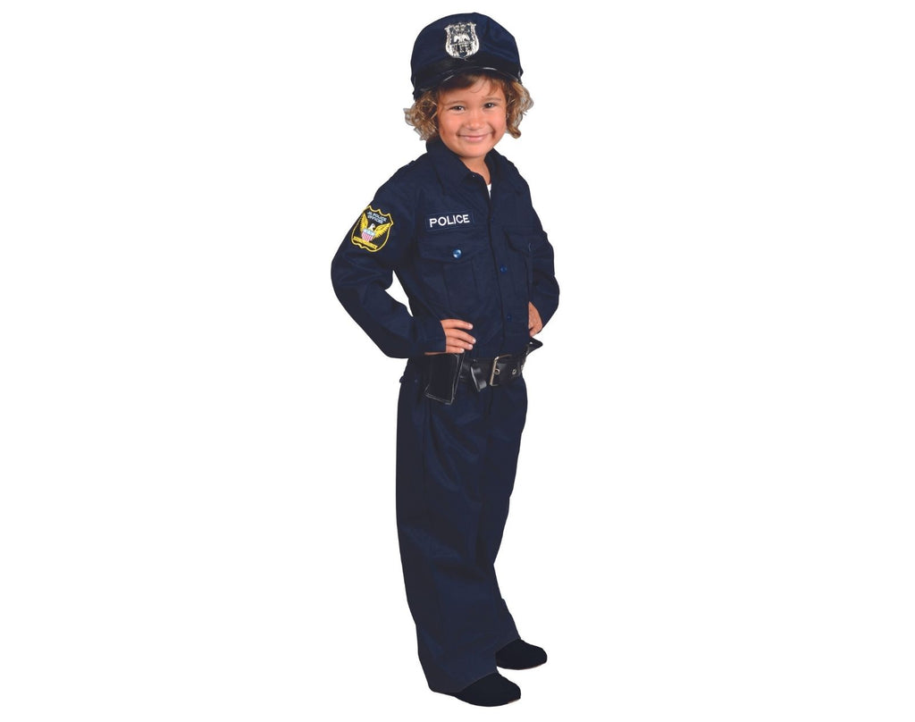 Aeromax Police Officer Costume | Ten Little Toddler & Kids' Toys