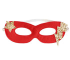 Bailey & Ava Cape & Mask Mask-Red - Available at www.tenlittle.com