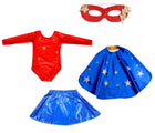 Bailey & Ava Superhero Leotard Skirt Set-Red. Available at www.tenlittle.com