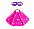 Bailey & Ava Cape & Mask Set-Pink - Available at www.tenlittle.com