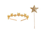 Bailey & Ava Magician Crown and Wand Set Gold- Available at www.tenlittle.com