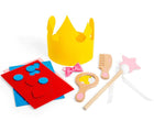 Crown and tools of Bigjigs Princess Play Set - Available at www.tenlittle.com