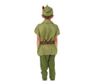 Back of Little Adventures Peter Pan Costume Set - Available at www.tenlittle.com