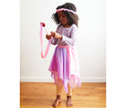 Kid wearing Sarah's Silks Fairy Skirt - Blossom - Available at www.tenlittle.com