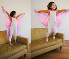 Kid playing and wearing Sarah's Silks Fairy Wings - Blossom - Available at www.tenlittle.com