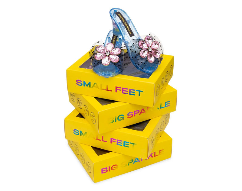 Kid Girls Princess Dress Glitter Sequin High Heels Sandals Shoes Size UK  Party | eBay