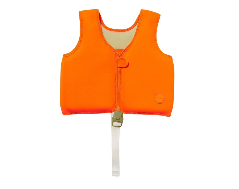 Sunnylife Sea Creature Float Vest (Ages 2-3) - Crab. Available from www.tenlittle.com