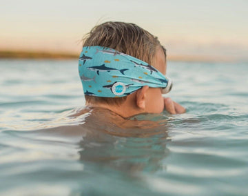 goggles for outdoor swimming Splash Place Shark Tangle-Free Swim Goggles