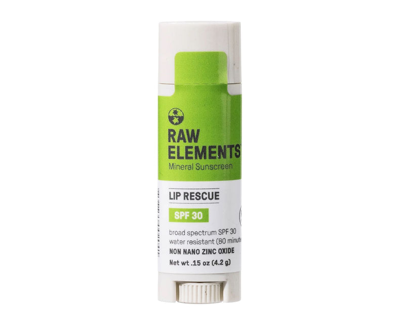 Raw Elements Lip Sunscreen. Available from www.tenlittle.com