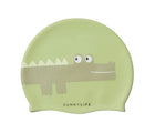 Sunnylife Crocodile Swimming Cap. Available from www.tenlittle.com