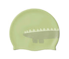 Back of Sunnylife Crocodile Swimming Cap. Available from www.tenlittle.com