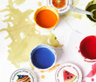 Food Safe Finger Paint Mix - Set of 4