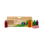 Front view of Honeysticks Natural Beeswax Crayones - Set of 10. Available at www.tenlittle.com
