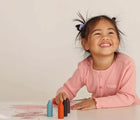 Child drawing with Honeysticks Natural Beeswax Crayones - Set of 10. Available at www.tenlittle.com