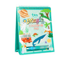 Floss & Rock Magic Water Reusable Color-in Pad - Spot the Cheetah. Available from www.tenlittle.com