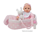 Doll inside Adora 8 Piece Set Baby Doll Essential Accessory Set Bunny - Available at www.tenlittle.com