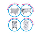 Features of Adora Baby Doll Pack-N-Play & Changing Table Set Twinkle Stars - Available at www.tenlittle.com
