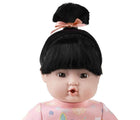 Close up face of Adora PlayTime Baby Doll - Bright Citrus - Available at www.tenlittle.com