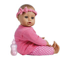 Side view Adora Playtime Baby Doll Pink Baby- Available at www.tenlittle.com