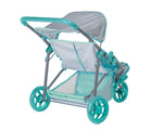 Back of Adora Twin Jogger Doll Stroller - Available at www.tenlittle.com