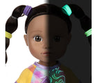 Glow up Face of Adora Glow Girls Doll Harmony - Available at www.tenlittle.com