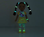 Dark View of Adora Glow Girls Doll Harmony - Available at www.tenlittle.com