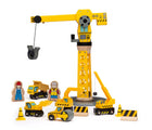 Plan Toys Big Crane Construction Set - Available at www.tenlittle.com