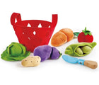 Hape Fabric Vegetable Basket - Available at www.tenlittle.com