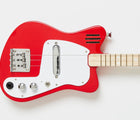 Close up Body Loog Mini Electric Guitar - Red - Available at www.tenlittle.com