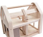 Close up Plan Toys Slide N Go Dollhouse & Accessories -Available at www.tenlittle.com