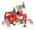 Tender Leaf Fire Engine with Accessories - Available at www.tenlittle.com