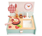 Front view of Tender Leaf Kitchenette - Available at www.tenlittle.com