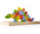 Side view of Begin Again Dinosaur A to Z Puzzle - Available at www.tenlittle.com