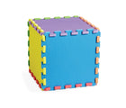 Edushape Soft Tile Play Mat as a cube. Available from www.tenlittle.com.