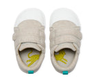 Top view of Ten Little First Walkers - Heather Oat. Available at www.tenlittle.com