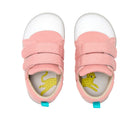 Top view of Ten Little First Walkers - Rose Pink. Available at www.tenlittle.com