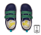 Limited Edition Everyday Original x2 in Navy and Green toddler kid shoes. APMA approved. Available at www.tenlittle.com
