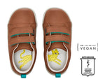 Top view of APMA and Peta - approved Everyday Original (Flash Sale) - Mocha Brown. Available from www.tenlittle.com