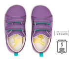 Top view of APMA and Peta-approved Ten Little Everyday Original - Power Purple. Available from www.tenlittle.com