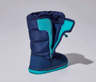 Ten Little Snow Bootsin Navy and Teal. Available at www.tenlittle.com