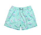 Snapper Rock One piece UPF 50+ Swim Shorts -Boats. Available from www.tenlittle.com