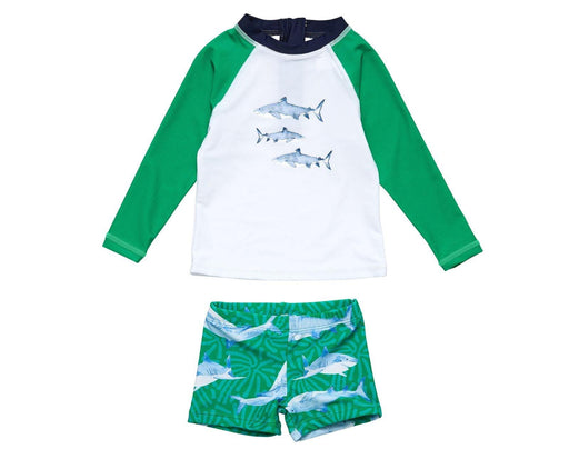 UPF 50+ Top & Swim Shorts Set